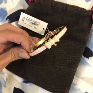 Kate Spade Pink Bow Bangle Bracelet